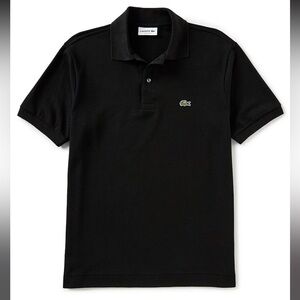 Lacoste Black Polo Shirt Classic Elegance